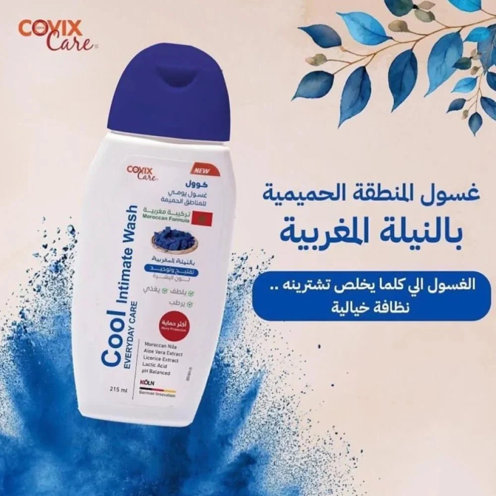 Cool Intimate Wash Everyday Care with Moroccan Indigo - Hamsa
