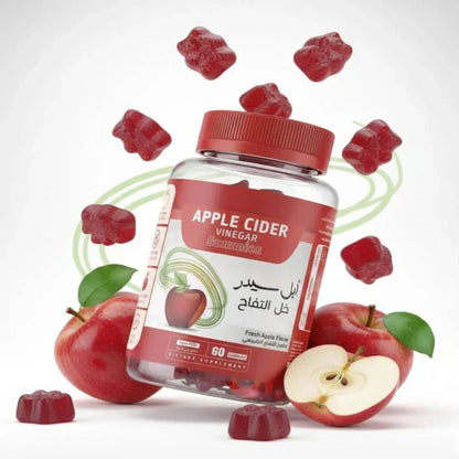 Apple Cider Vinegar Gummies — Sugar-Free Daily Detox | 60 Gummies - Hamsa
