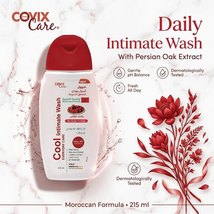 Covix Care Cool Intimate Wash Everyday Care Moroccan Formula Aker Fassi - Hamsa