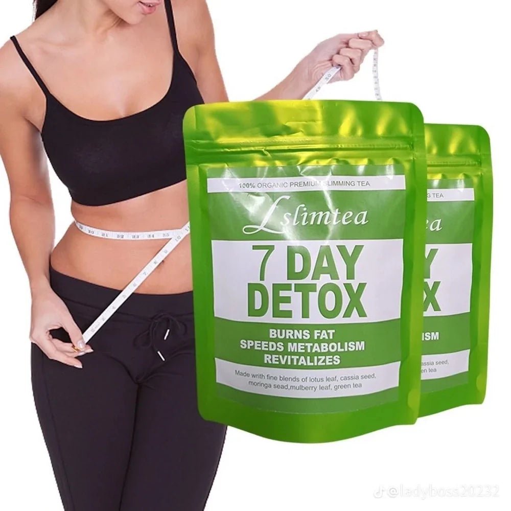 Lslimtea 100% Organic Premium Slimming Tea - 7 Day Detox - Hamsa