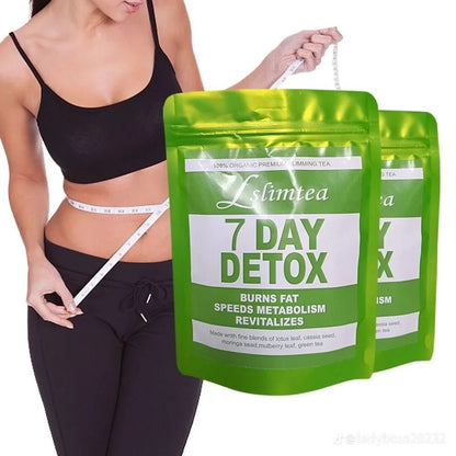 Lslimtea 100% Organic Premium Slimming Tea - 7 Day Detox - Hamsa