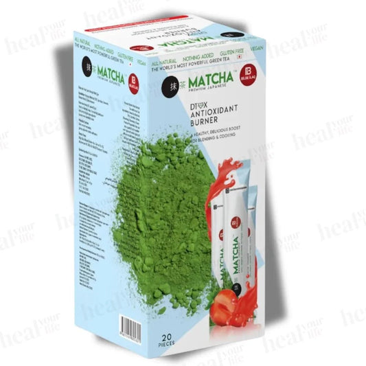 MATCHA DTOX ANTIOXIDANT BURNER - Premium Japanese - Hamsa