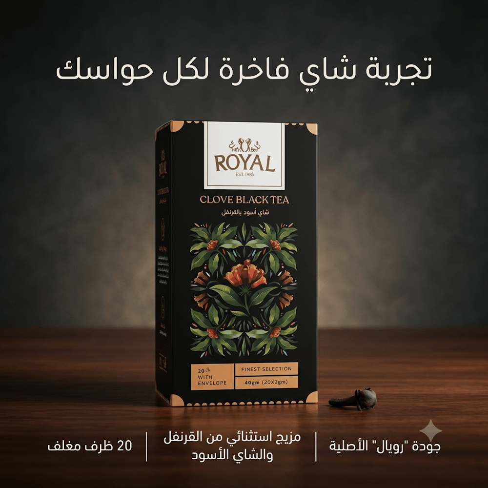 ROYAL CLOVE BLACK TEA - Hamsa